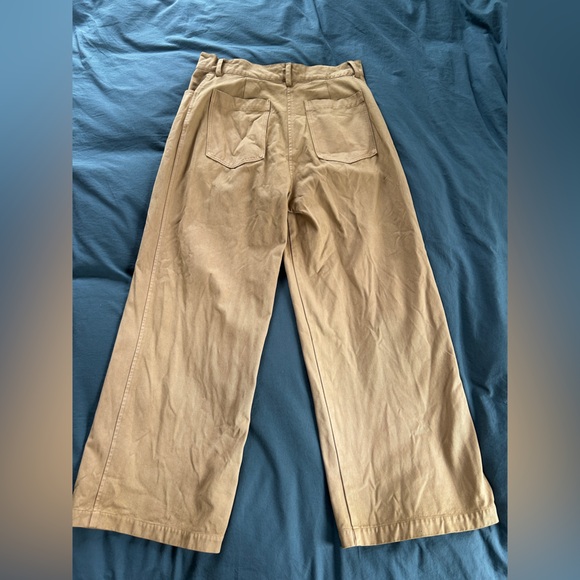 First Rite Wide Leg Trouser - Khaki - like new - Picture 7 of 14
